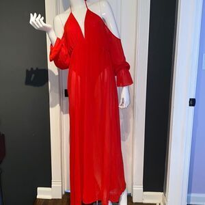 chinese dress ladies Cutout Cami Maxi Dress